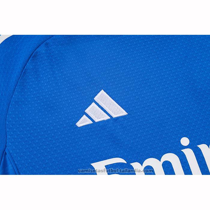 Chandal del Real Madrid Manga Corta 25/26 Azul Blanco - Pantalon Corto